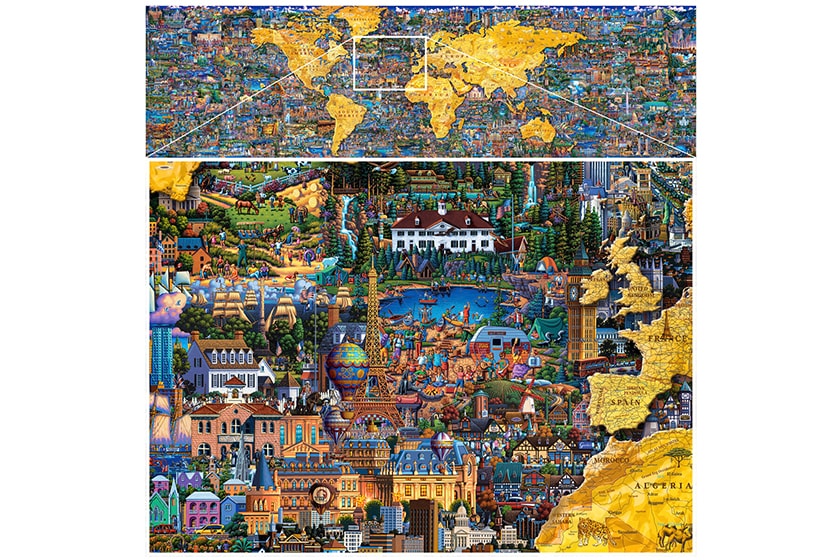 Costco 60000 pieces The Worlds Largest Puzzle by Dowdle What a Wonderful World