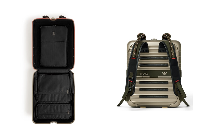 RIMOWA x adidas NMD S1 Shoes Aluminum Backpack Collaboration