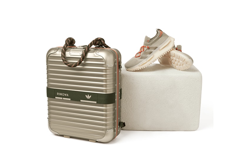 RIMOWA x adidas NMD S1 Shoes Aluminum Backpack Collaboration