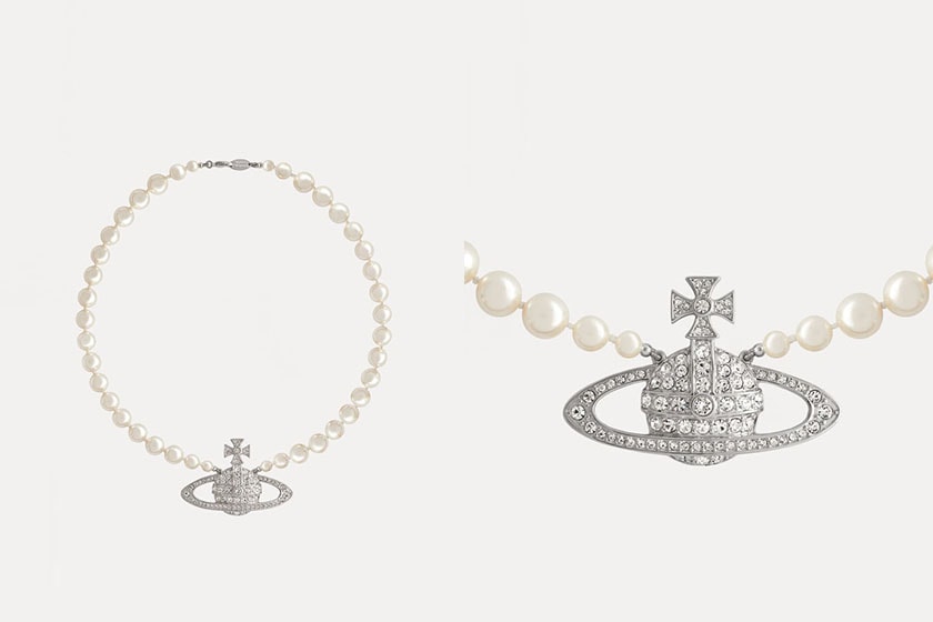 Timothee Chalamet Vivienne Westwood Pearl Choker Necklace