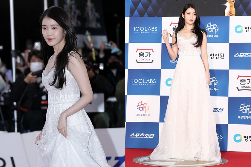 43th Blue Dragon Film Awards Lee Ji Eun IU Tang Wei Red Carpet