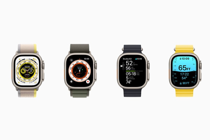Apple Watch Ultra Oceanic plus app release 2022