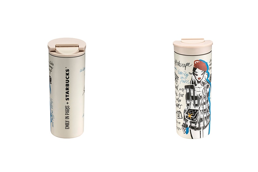 Starbucks x EMILY IN PARIS Collaboration 2022 taiwan release date