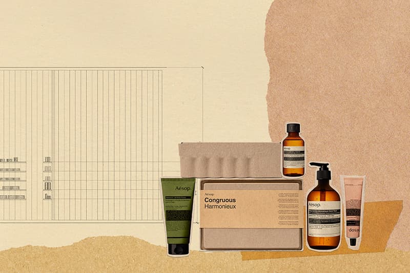 Aesop poetry of place gift kits 2022