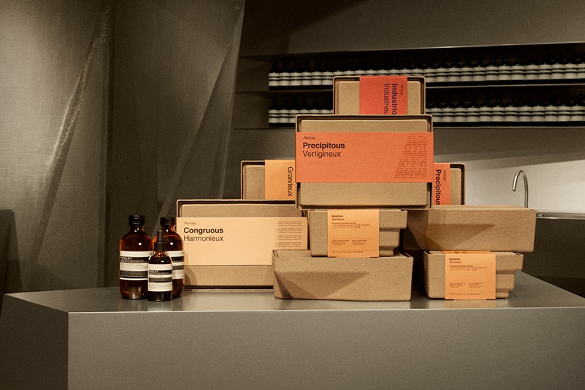 Aesop poetry of place gift kits 2022