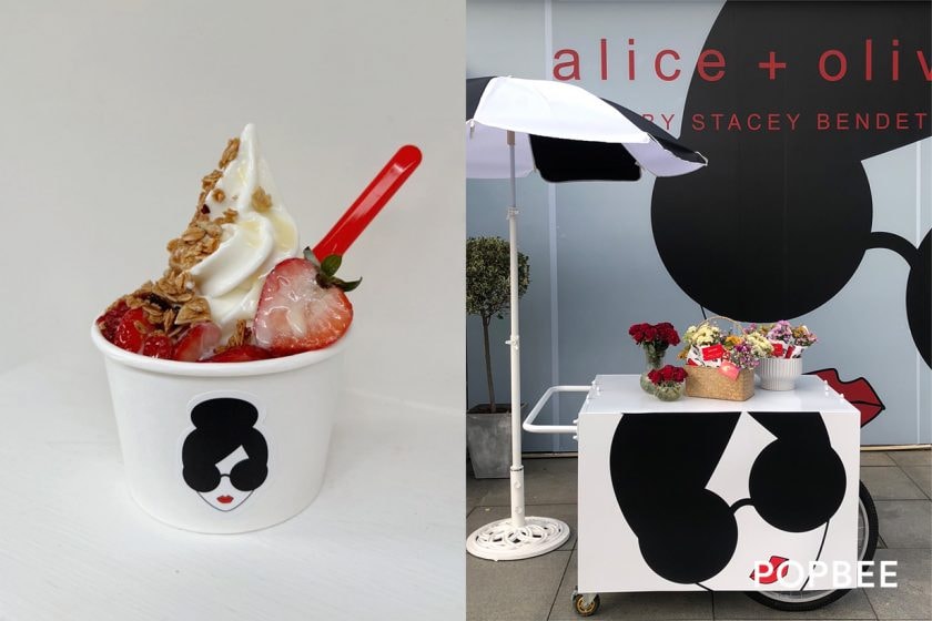 acme cafe alice + olivia limited collab menu taipei