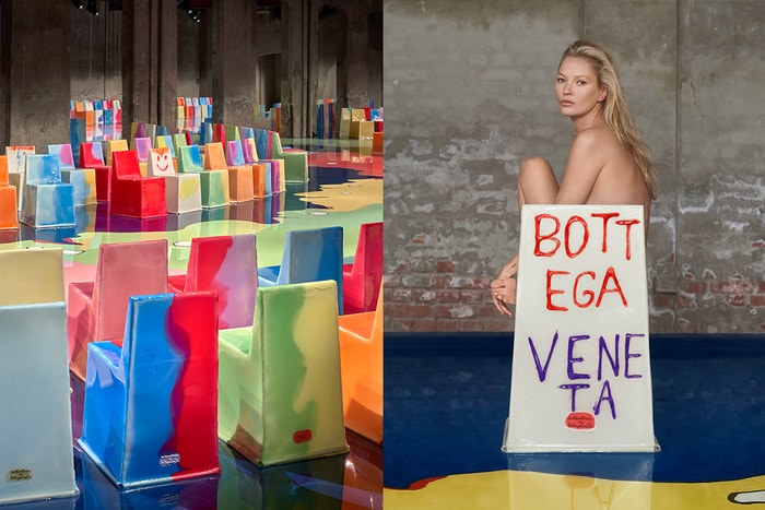 Bottega Veneta 從秀場帶到 Design Miami：由 Kate Moss 詮釋 Come stai? 座椅！