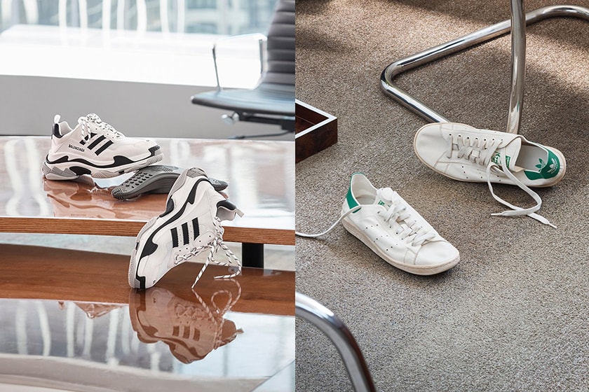 Balenciaga x adidas 2023 release Bella Hadid campaign