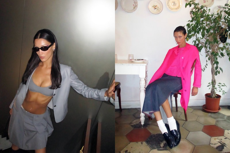 Bella Hadid 早已換上！除了百褶裙外，這個秋冬還必備這款半截裙！