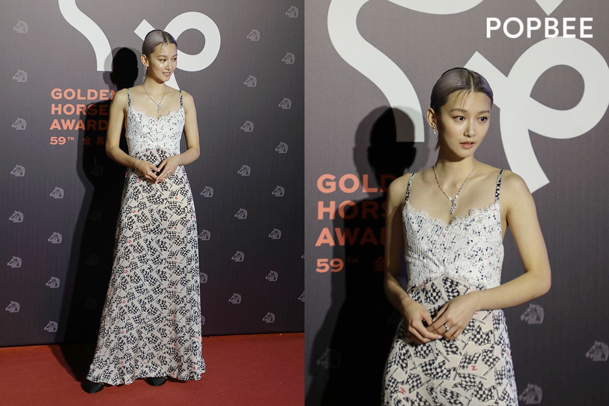 taiwan golden horse awards 2022 59th red carpet female actor