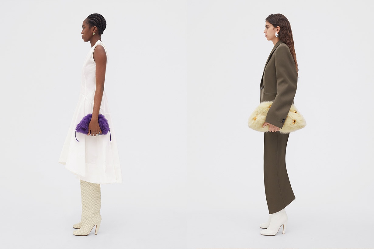 Bottega Veneta 2022fw shearling collection 