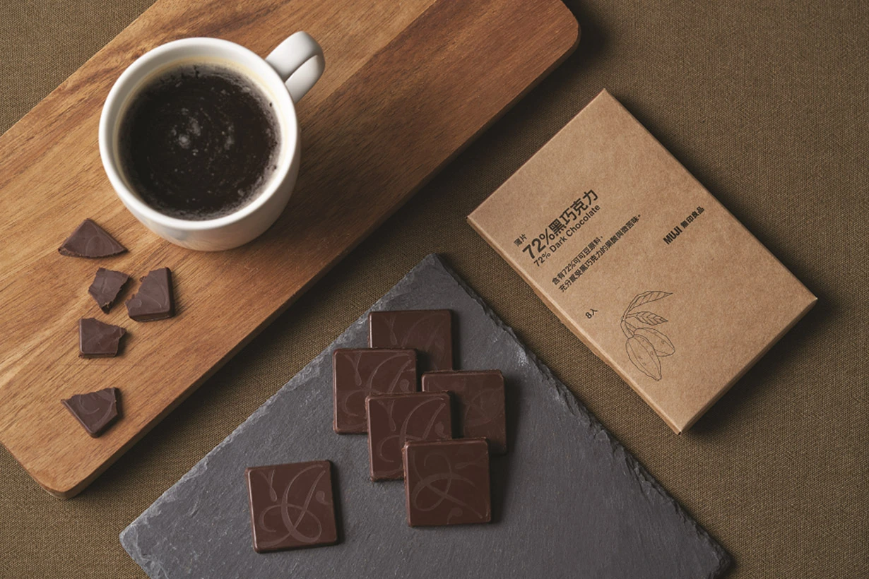 MUJI chocolate tea taiwan