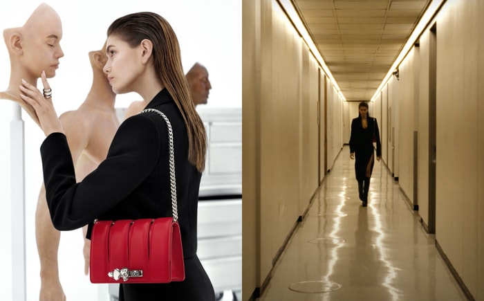 Alexander McQueen 首次起用名人演繹廣告,名模兼演員 Kaia Gerber 演技大爆發!