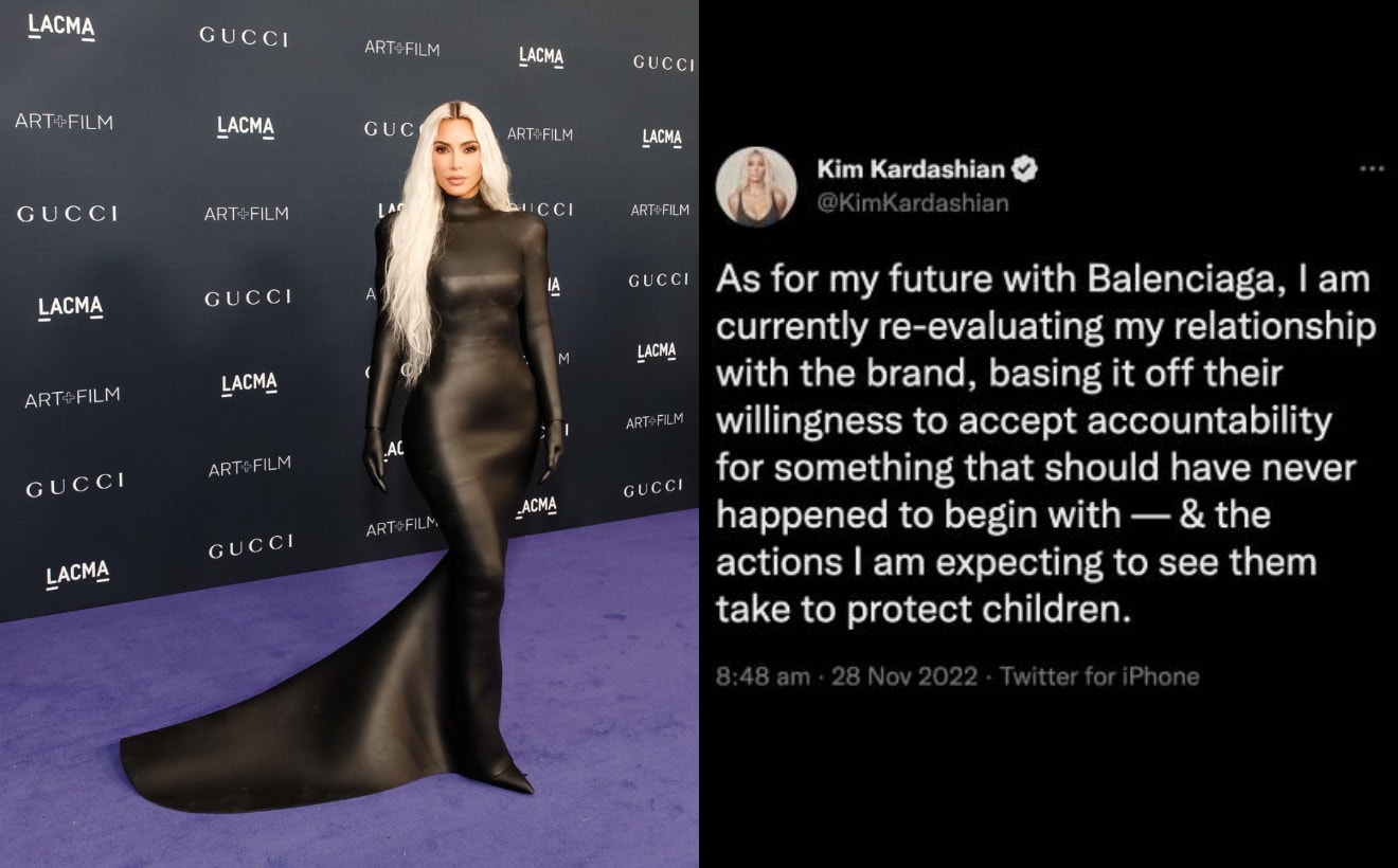 Balenciaga Holiday Campaign Kim Kardashian Bella Hadid 性化兒童 兒童安全