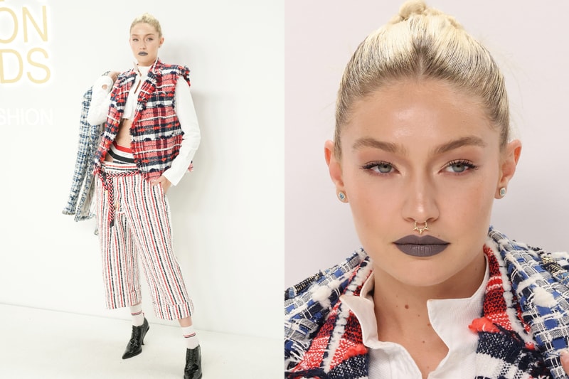 Gigi Hadid 名模 CFDA 頒獎典禮 Thom Browne
