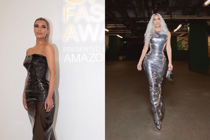 重溫時尚女皇 Kim Kardashian 的金屬造型,看看她如何炸爆全場!