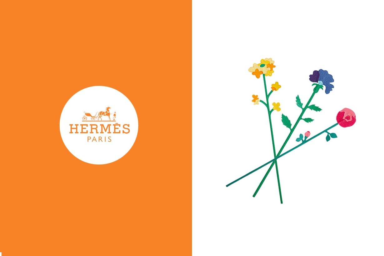Hermès petit h flower espom gift 2022