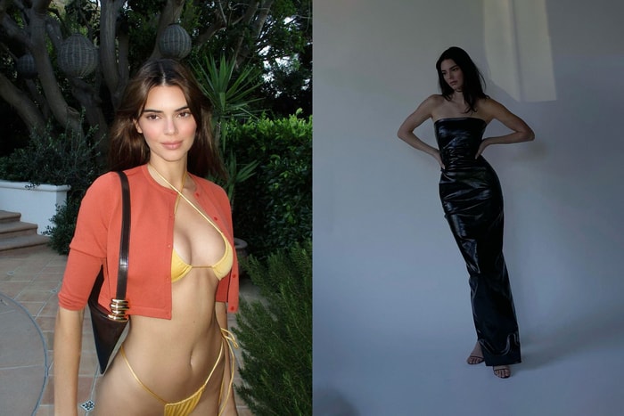 把褲子忘在家?Kendall Jenner 這套下半身超失蹤,根本是最難駕馭 Look!