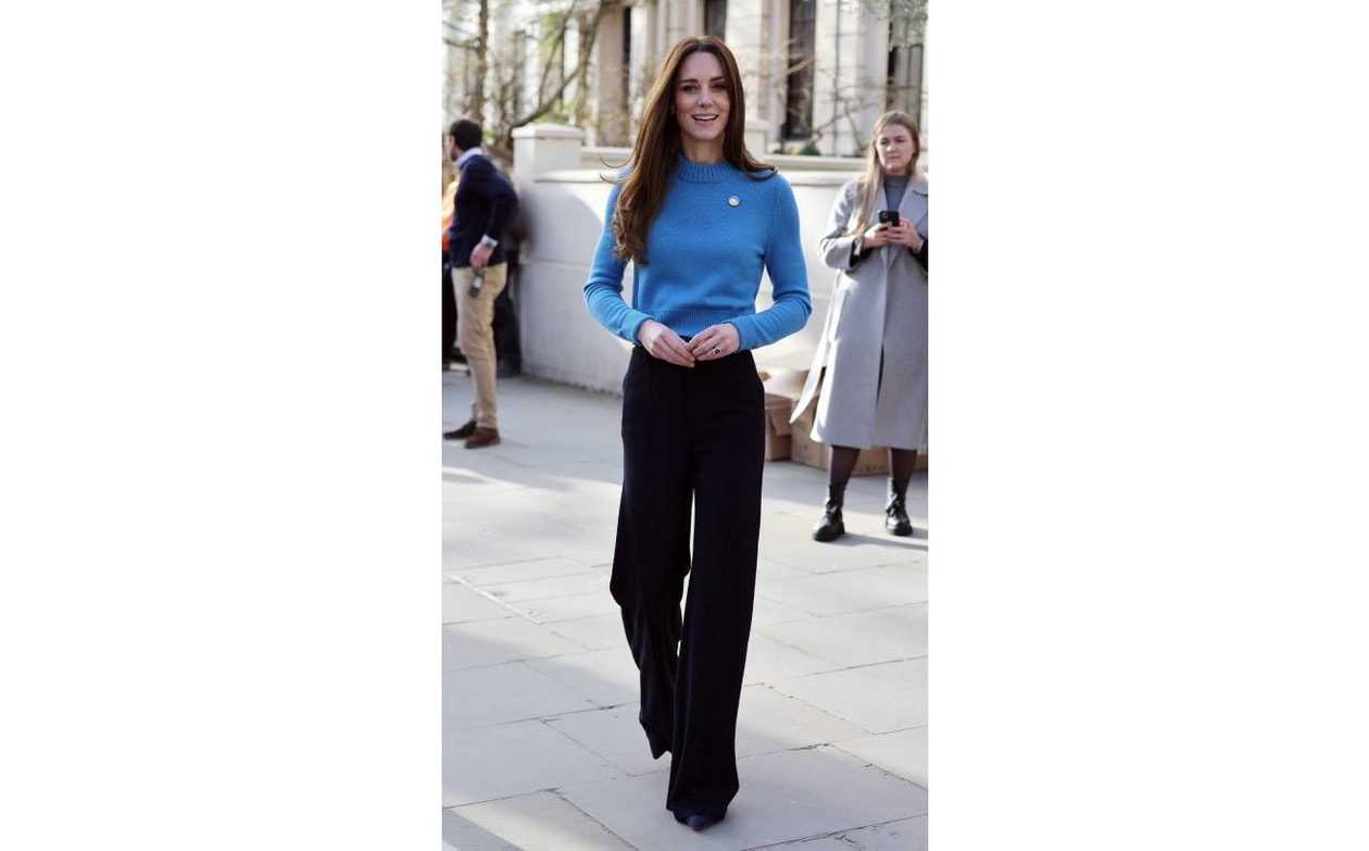 Puddle Pants Kate Middleton 凱特王妃 Bella Hadid Kylie Jenner Emily Ratajkowski