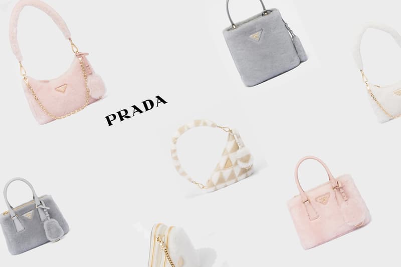 Prada 冬天的毛絨包全都準備好了,10+ 新款手袋療癒指數已爆!