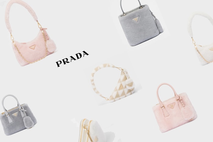 冬天的毛絨包：Prada 全都準備好了，10+ 新款手袋療癒指數已爆！