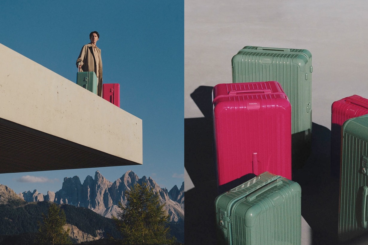 Rimowa 的北歐森林之旅：Pine、Raspberry 新配色行李箱、手機殼，美得像一幅畫！
