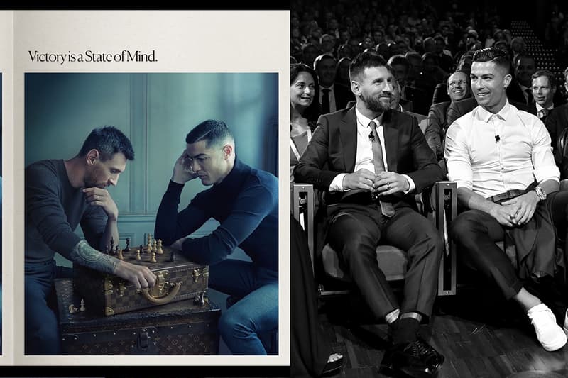 Lionel Messi Cristiano Ronaldo Louis Vuitton FIFA World Cup 2022