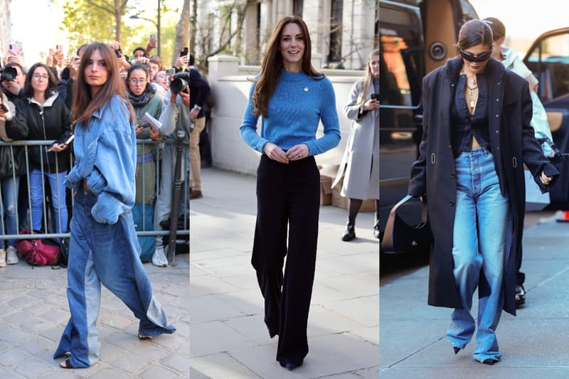 Puddle Pants Kate Middleton 凱特王妃 Bella Hadid Kylie Jenner Emily Ratajkowski