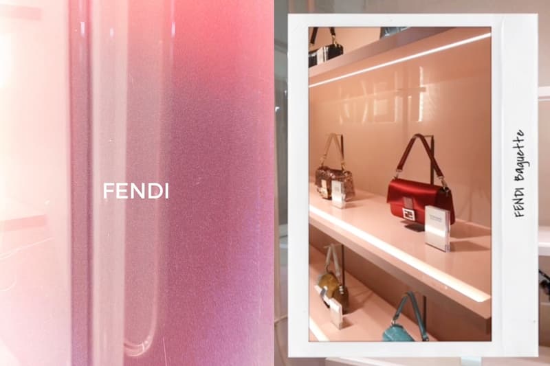 FENDI Baguette 25 Re-editions