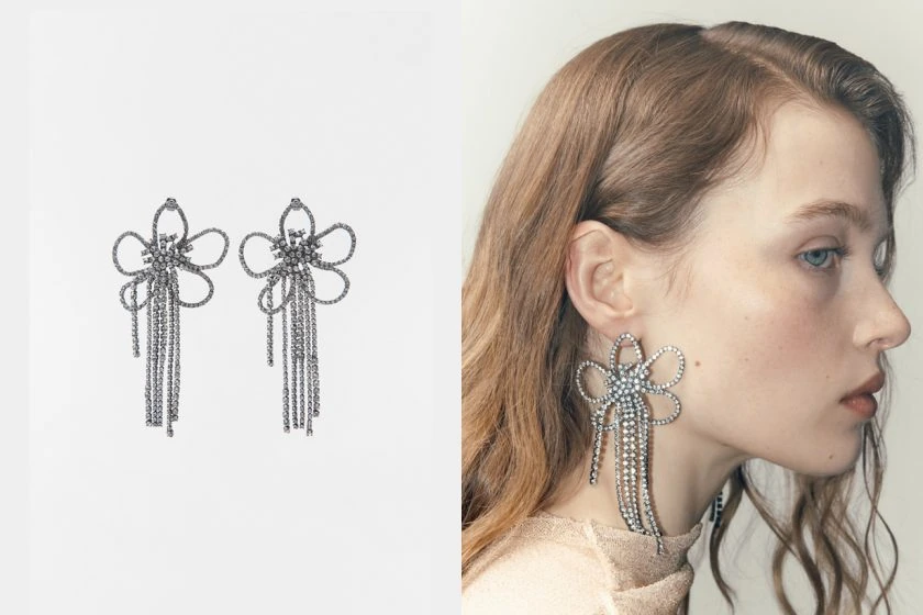 zara party earrings affordable chic