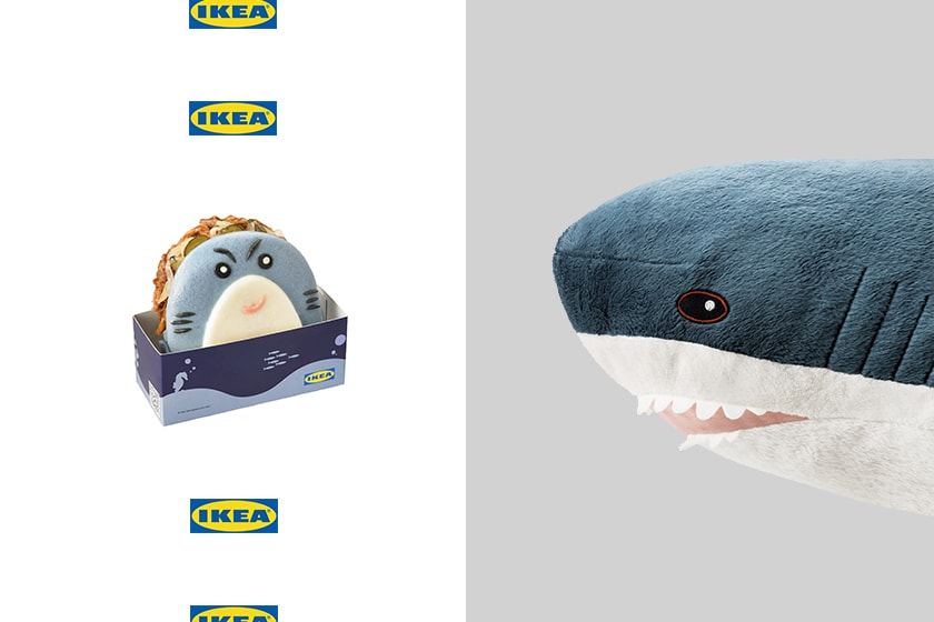 IKEA blahaj shark snack new menu 2022 winter