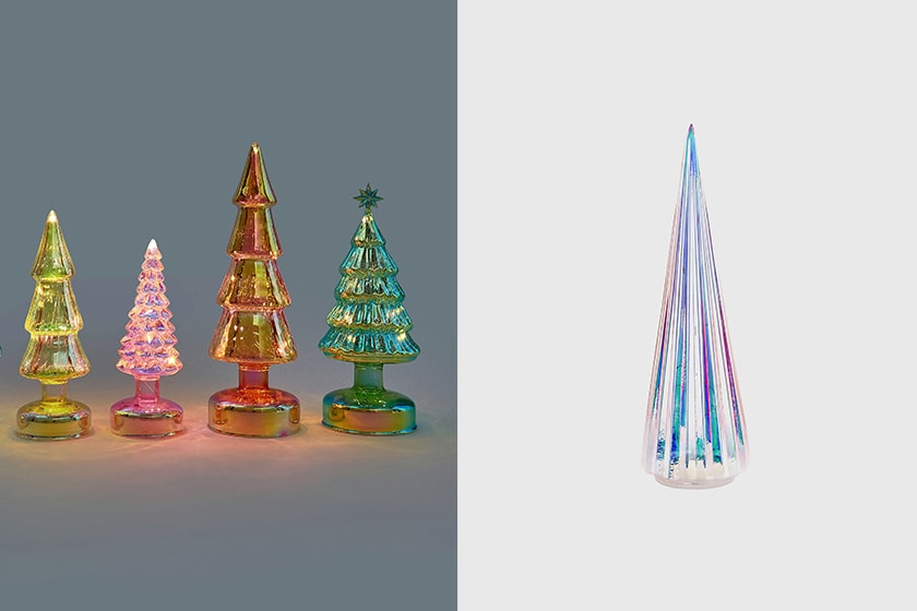 MoMA Design Store Snowy Wonderland Tiered LED Christmas Tree