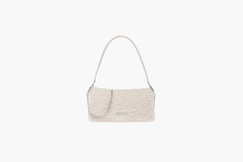 Miu Miu Wander Sassy Belle matelasse nappa white handbags mini bag