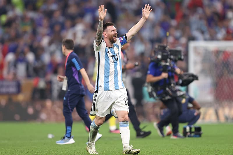 Lionel Messi FIFA World Cup 2022 Final Argentina Qatar champion