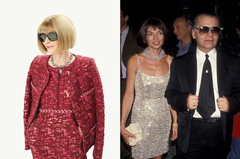 Anna Wintour 從不穿全黑，也為這件禮服破例！經典 40 年，來自老佛爺在 CHANEL 第一個系列！