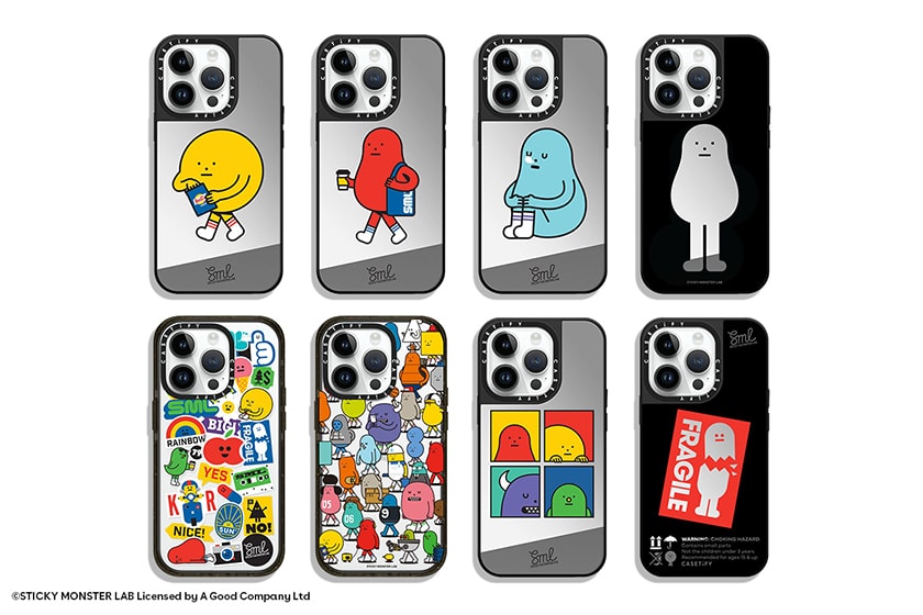 CASETiFY x Sticky Monster Lab iPhone case AirPods Case iPad Case
