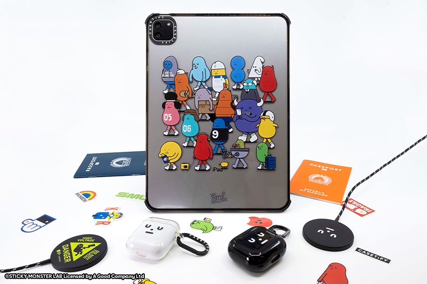 CASETiFY x Sticky Monster Lab iPhone case AirPods Case iPad Case