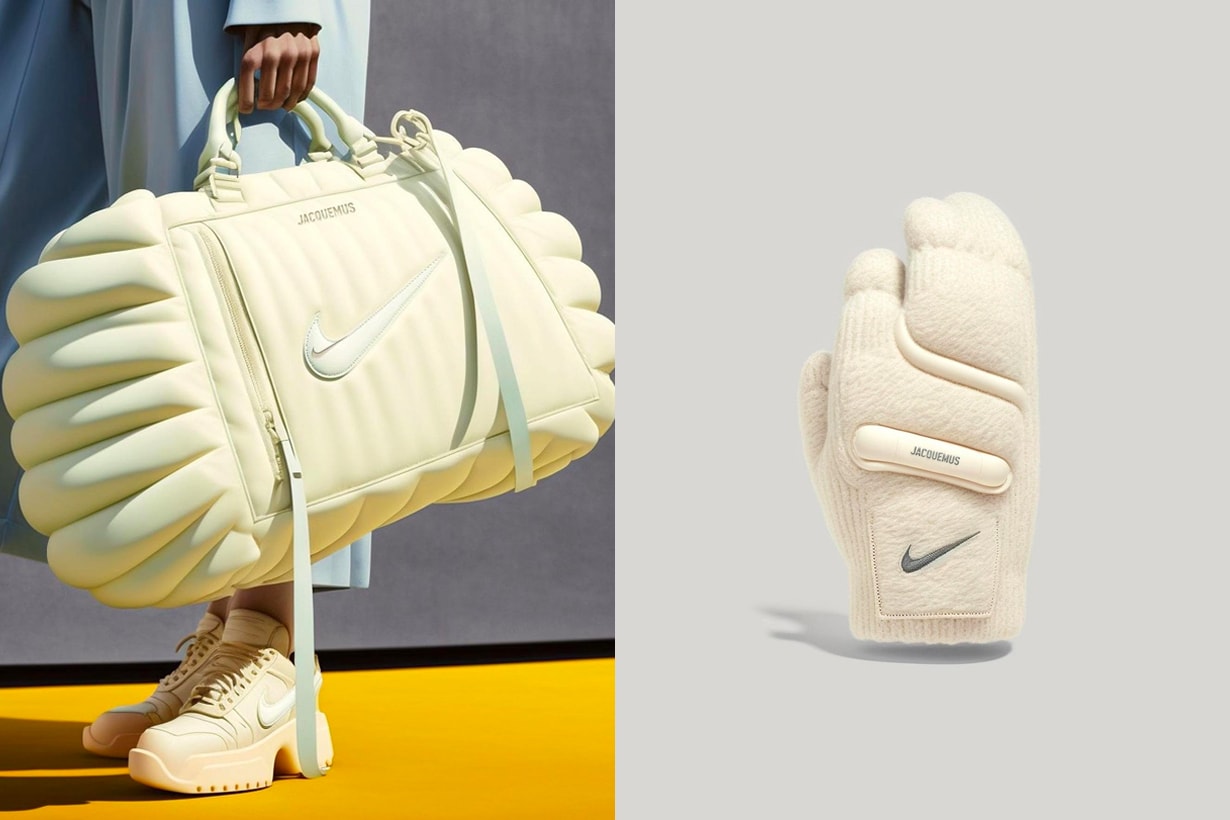 AI 設計概念曝光：澎軟輪廓、米黃色調...若 Jacquemus x Nike 真的推出此系列？