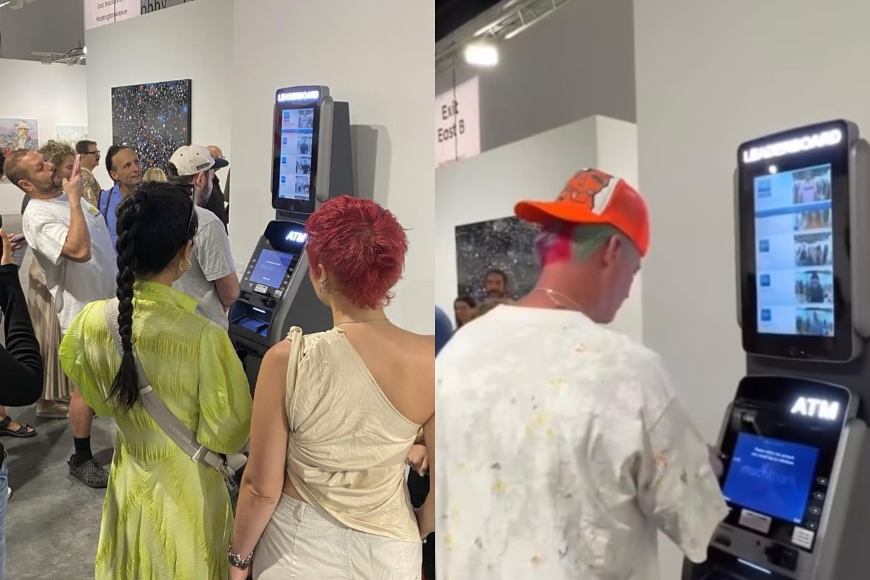 Art Basel Miami Beach ATM 提款機 藝術裝置 MSCHF Perrotin Gallery