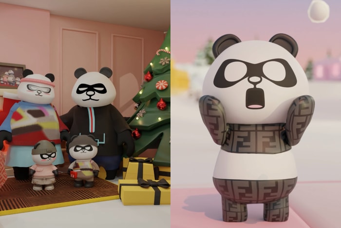 繼連串品牌聯乘後,Fendi 於佳節再與跨界藝術家王令塵送上祝福,就連 LINE 也可以用!