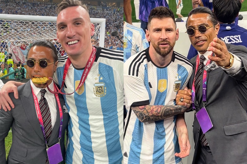 Salt Bae 2022 世界盃 FIFA 世界盃 World Cup Messi 美斯 大力神盃