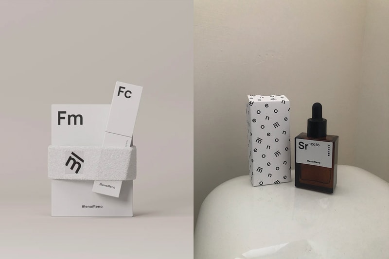 m̄enom̄eno taiwanese brand Skincare