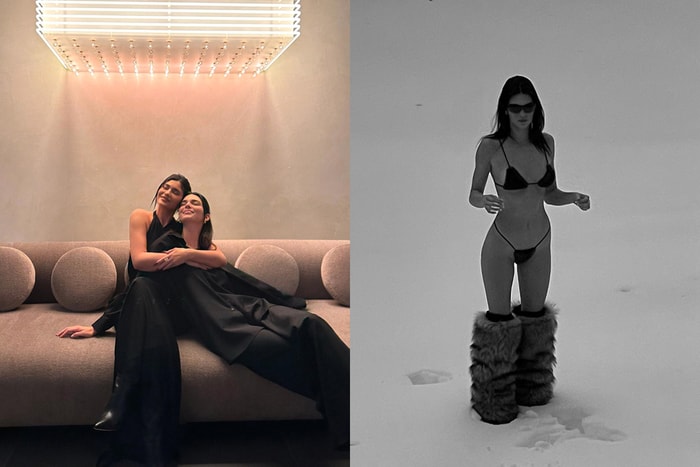 誰沒一個愛學人的妹妹？Kylie 複製 Kendall Jenner 爆紅雪地比基尼！