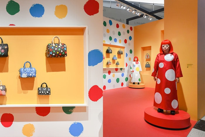 走進 Art Basel Miami:滿滿 Louis Vuitton 圓點包,還見到巨型草間彌生蠟像!