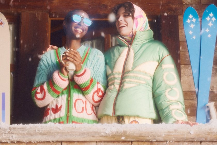 gucci adidas APRÈS-SKI winter second collabration items 2022 winter reveal