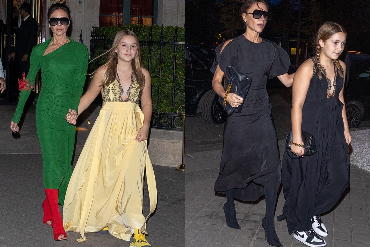 Harper Beckham 是最被期待的星二代無誤!跟 Victoria 合照,腳上的球鞋卻成網民焦點!