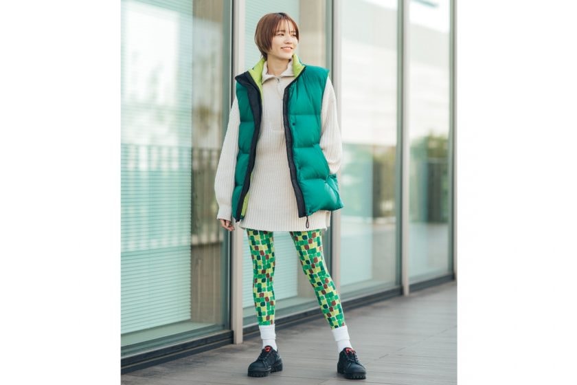uniqlo marni styling reference short tall girls mix match outfit