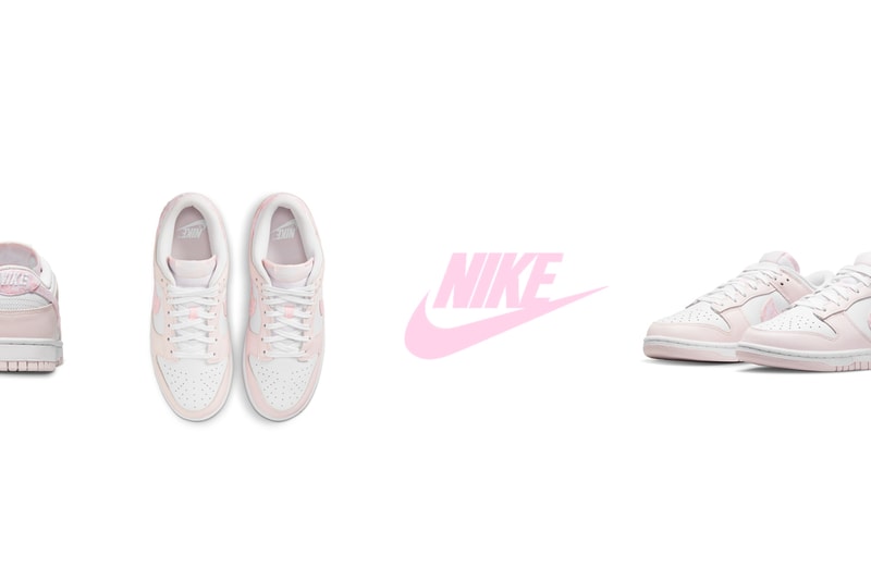 這雙 Nike 粉色 Dunk Low Paisley 讓你再動心一次，Swoosh Logo 藏細節！