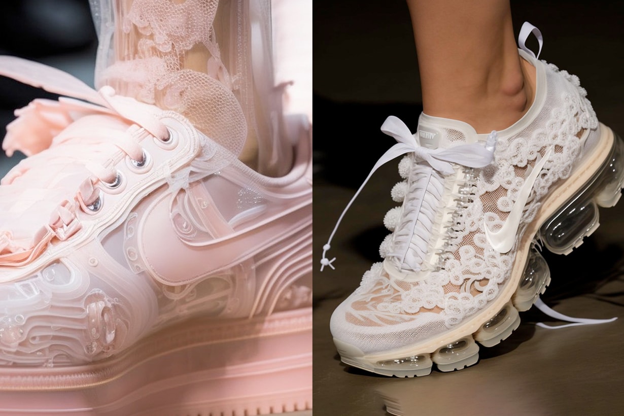 Nike 波鞋蕾絲、織花... 超浪漫：這些非官方 AF1、Air Max，卻成為眾女生最想要的波鞋！