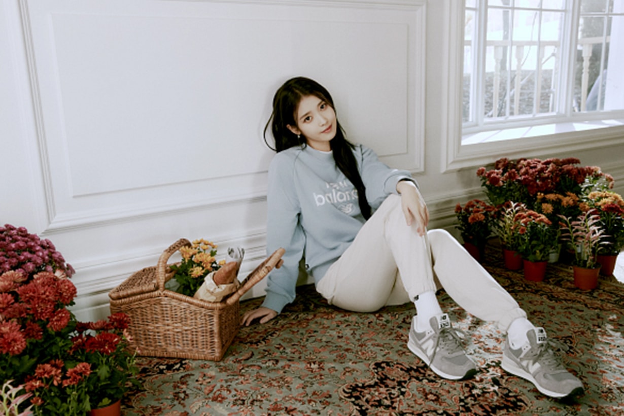 若正在找優雅柔美的 New Balance 574,IU 腳上的全新配色怎能不心動?